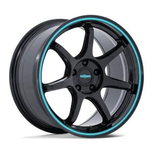 Rotiform – BPU – Black – 18″x8.5″ 35mm – All weather Wheels – RC208BL18851235